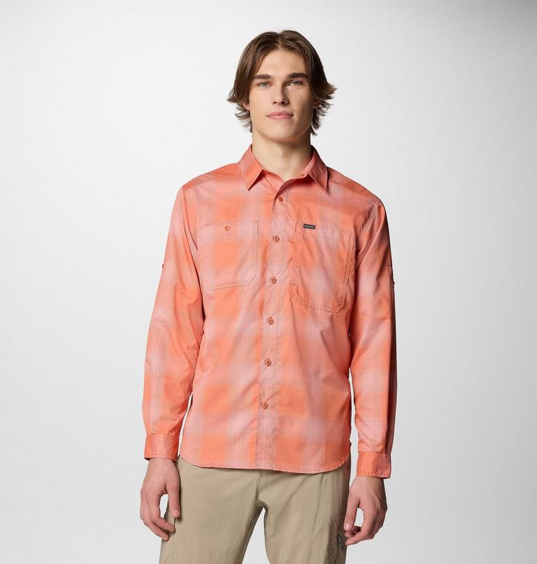 Camisa a cuadros Silver Ridge Utility Lite para hombre, Color: Tuscan Large Blur Check, image 1