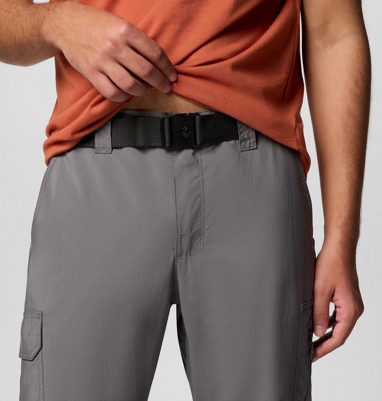 Pantalón de senderismo funcional Silver Ridge para hombre, Color: City Grey, image 6