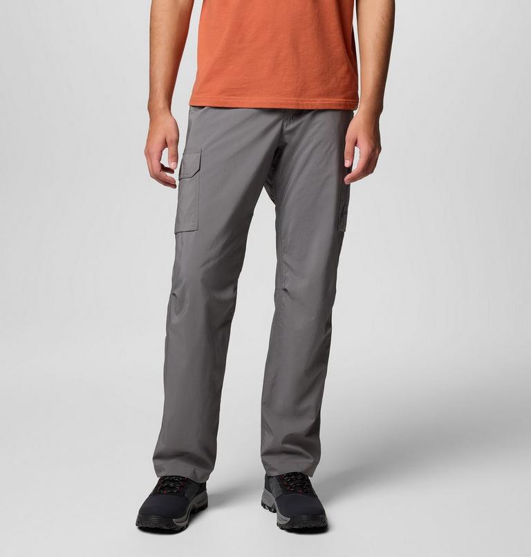 Pantalón de senderismo funcional Silver Ridge para hombre, Color: City Grey, image 1