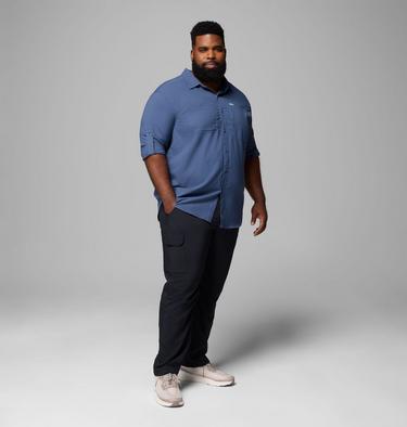 Men's Silver Ridge Utility Hiking Trousers - Extended Size, Color: Black, image 2