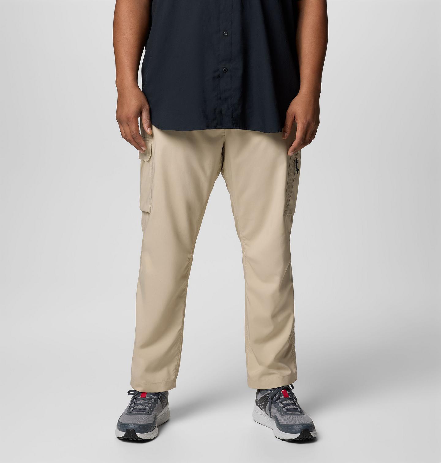 Мужские брюки Columbia Silver Ridge Utility Pants - Big, цвет: Серо-бежевый — фото 1