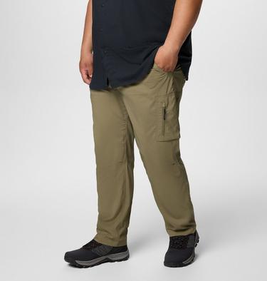 Men's Silver Ridge Utility Hiking Trousers - Extended Size, Color: Stone Green, image 4