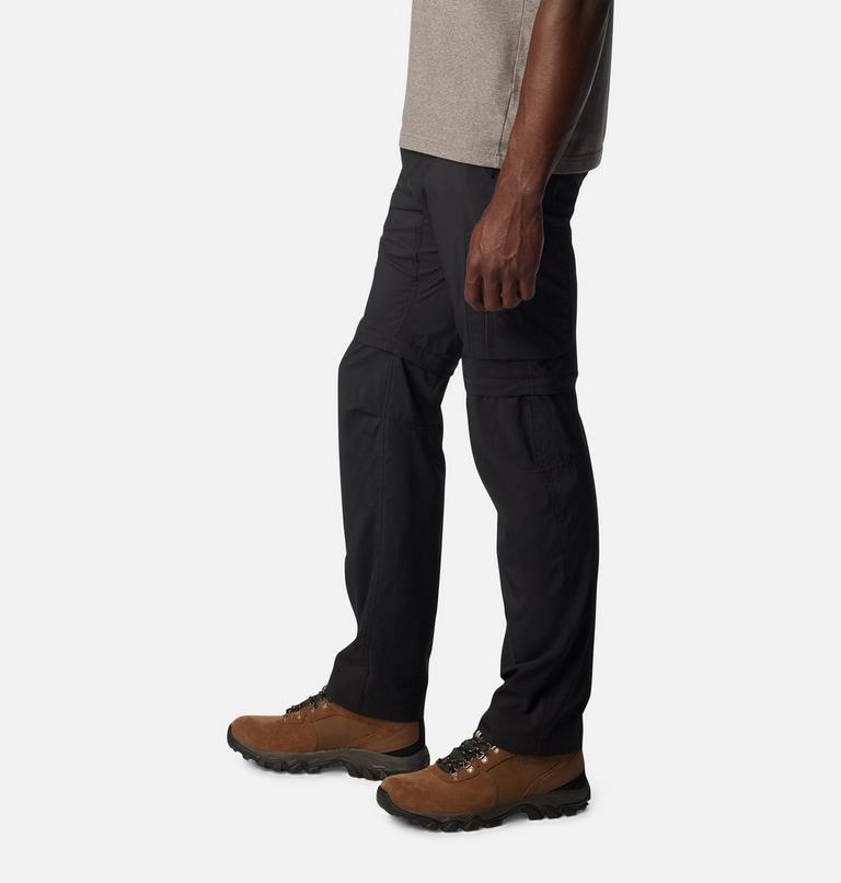 Men's Silver Ridge Utility Convertible Hiking Trousers, Color: Black, image 3