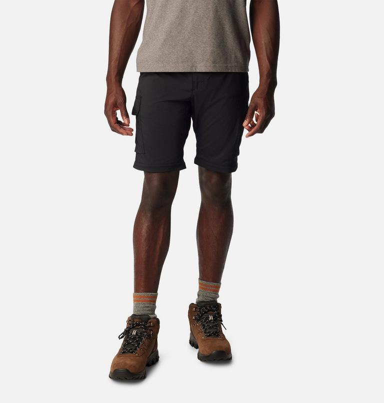 Men's Silver Ridge Utility Convertible Hiking Trousers, Color: Black, image 7