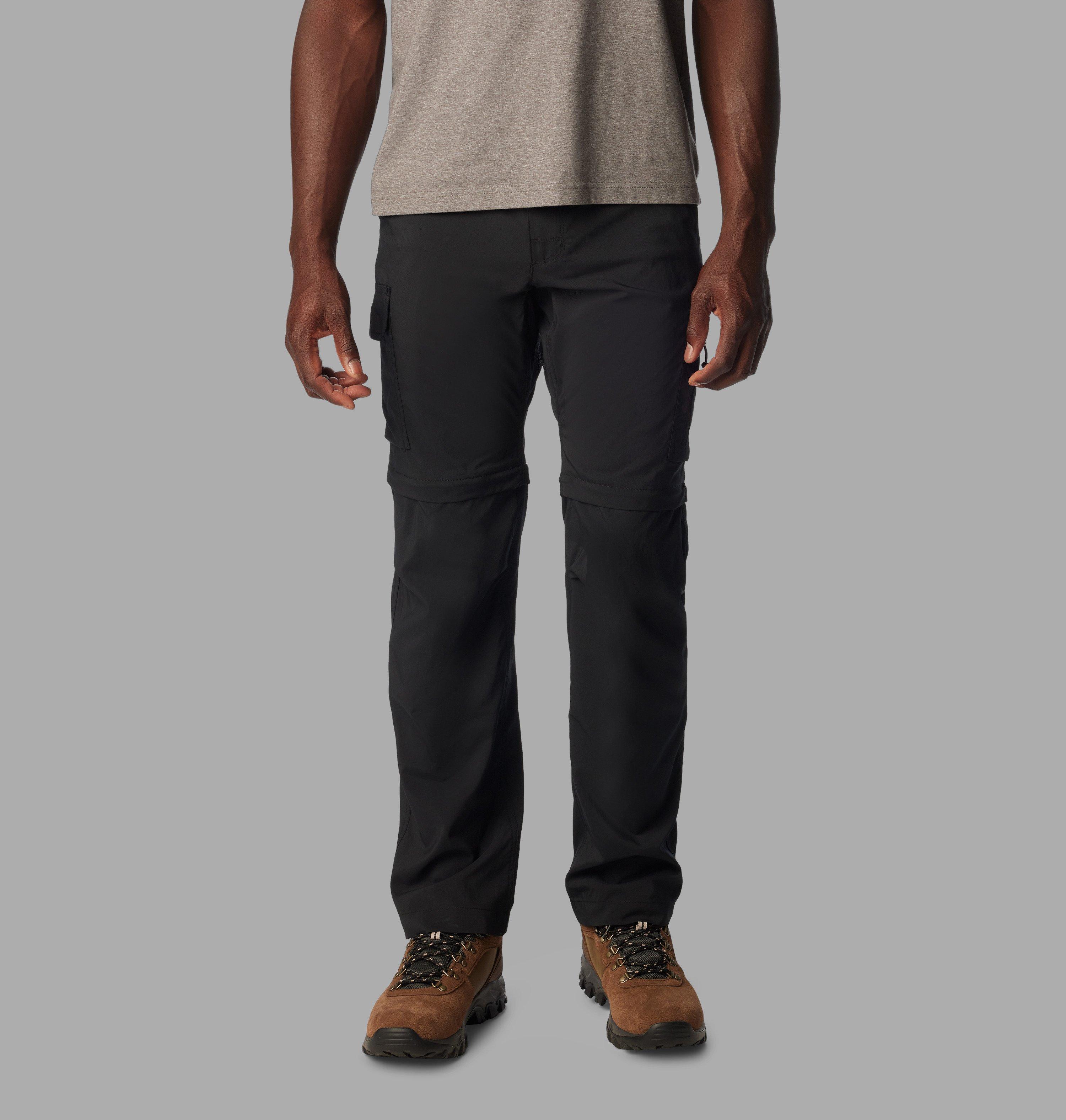 Columbia Sportswear Men's Black Columbia - Silver Ridge™ Utility Convertible Walking Trousers - Size 38