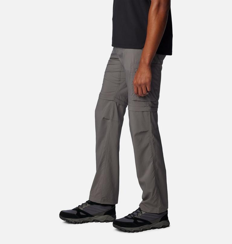 Men's Silver Ridge Utility Convertible Hiking Trousers, Color: City Grey, image 3