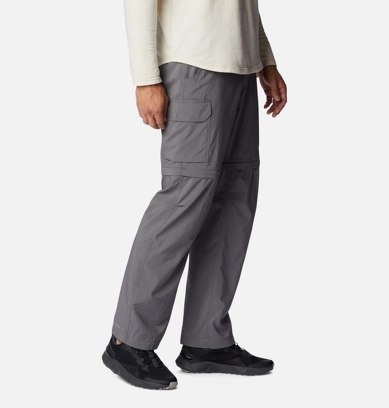 Men's Silver Ridge Utility Convertible Hiking Trousers, Color: City Grey, image 8