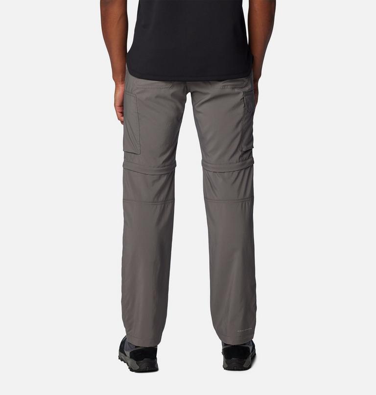 Men's Silver Ridge Utility Convertible Hiking Trousers, Color: City Grey, image 2