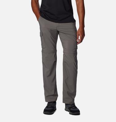 Men's Silver Ridge Utility Convertible Hiking Trousers, Color: City Grey, image 3