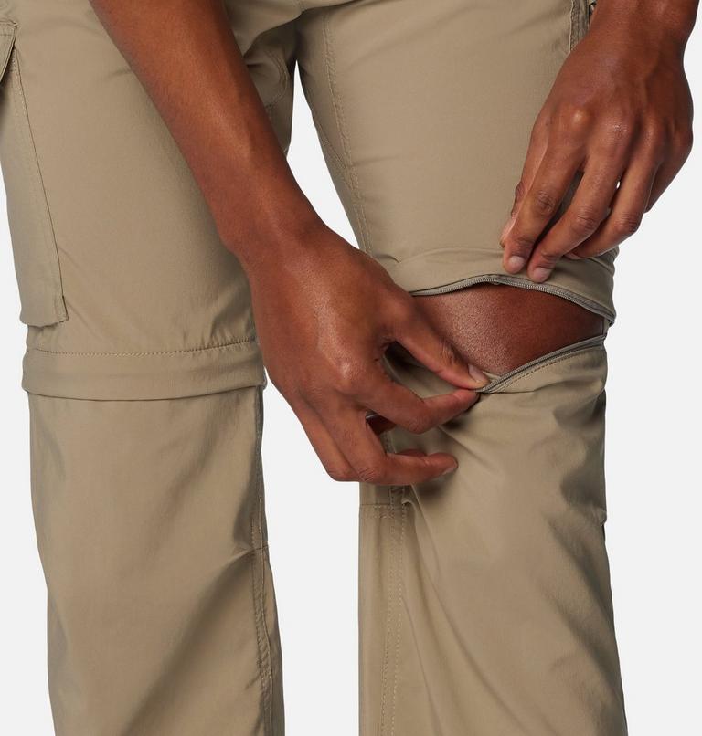 Pantalón convertible de senderismo Silver Ridge Utility para hombre, Color: Tusk, image 6