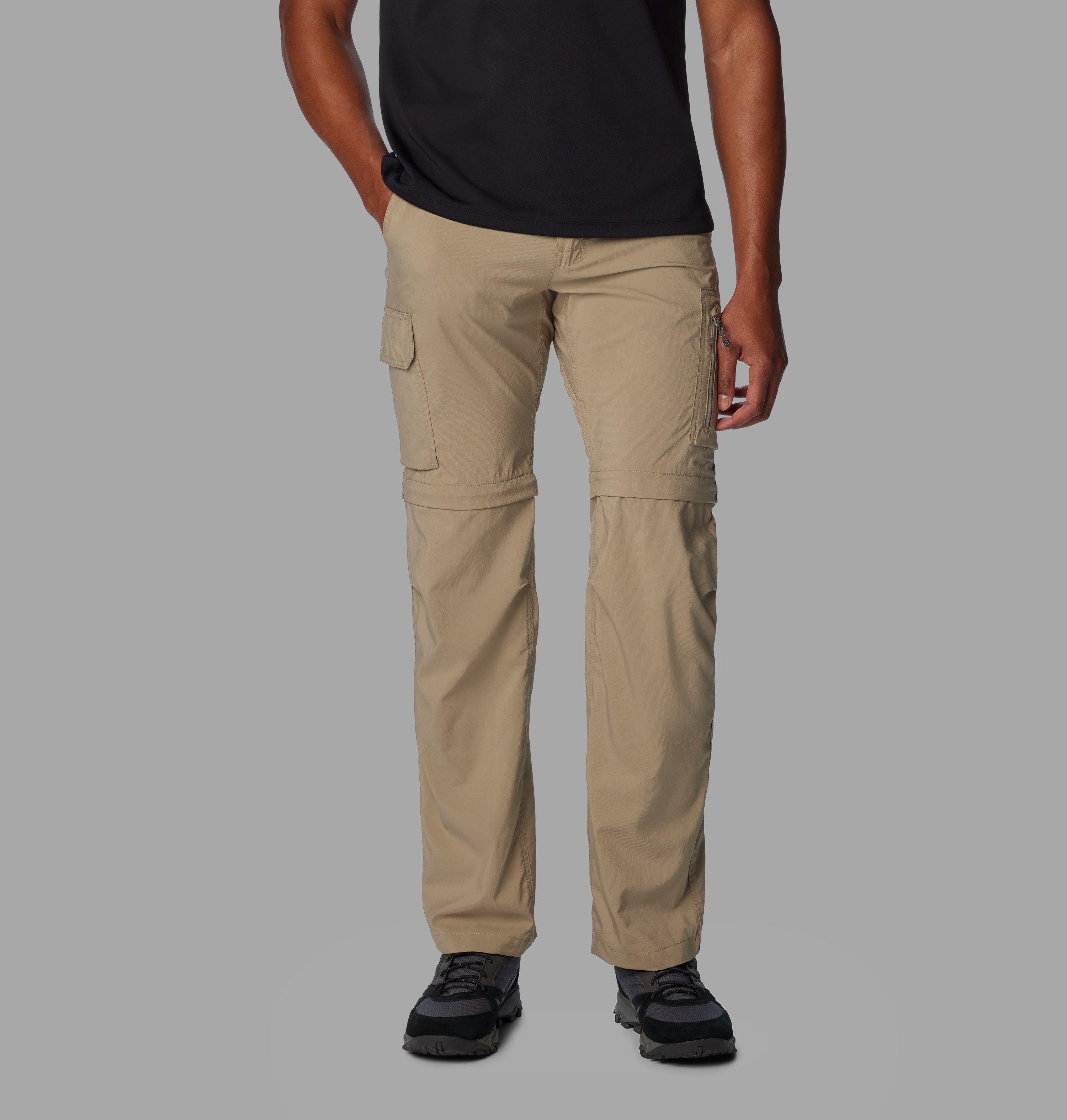Columbia Sportswear Men's Brown Columbia - Silver Ridge™ Utility Convertible Walking Trousers - Tusk Size 40