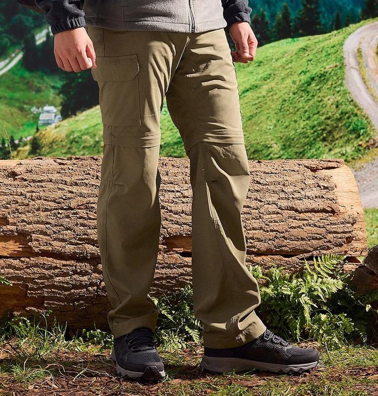 Pantalón convertible de senderismo Silver Ridge Utility para hombre, Color: Tusk, image 10
