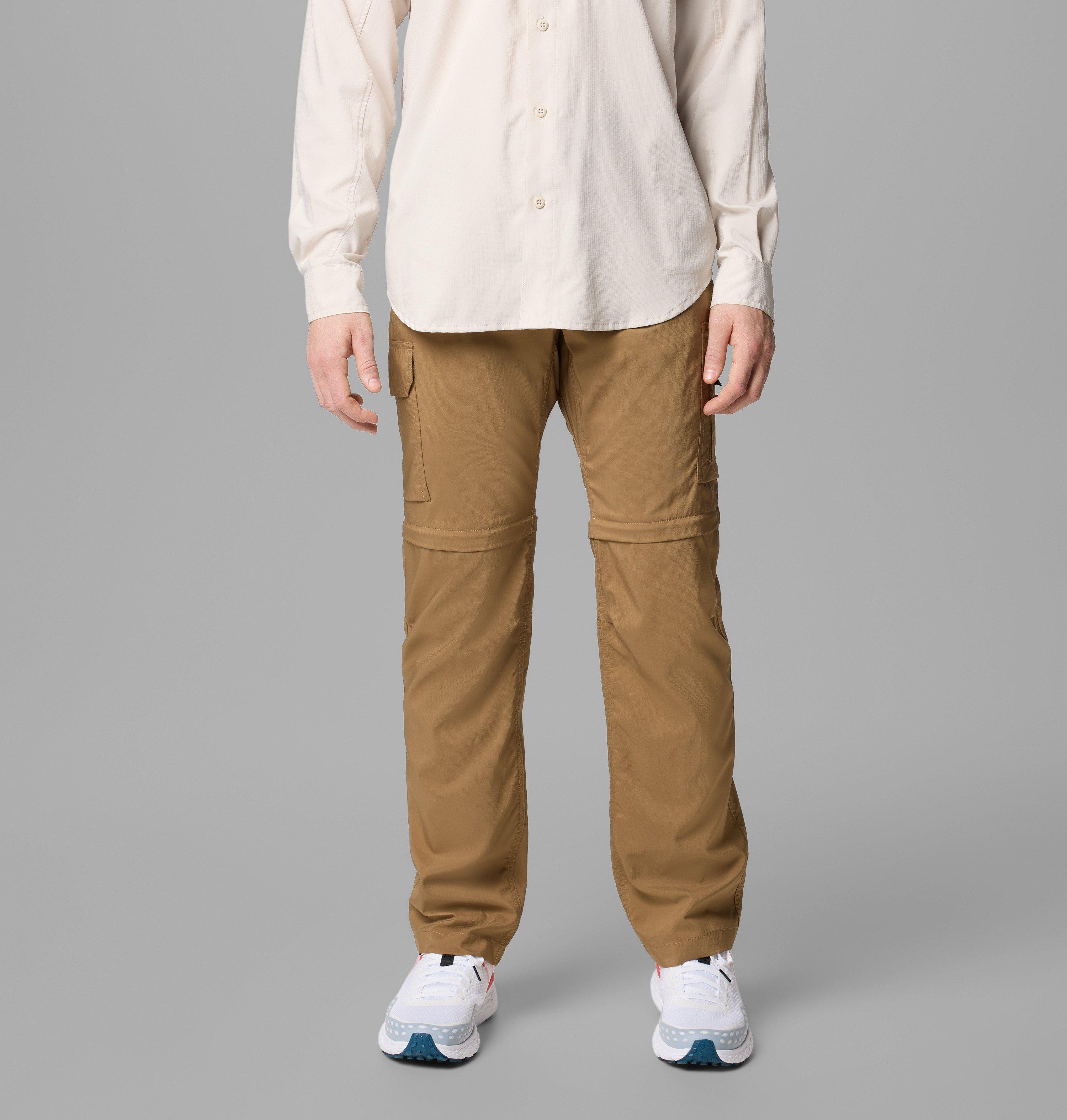 Columbia Sportswear Men's Brown Columbia - Silver Ridge™ Utility Convertible Walking Trousers - Delta Size 34