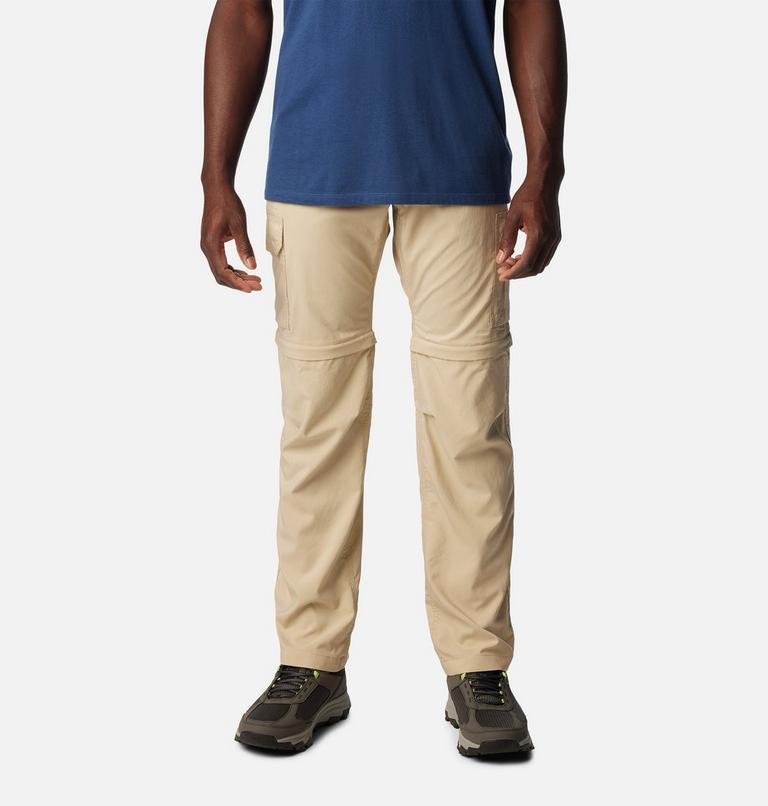 Men's Silver Ridge Utility Convertible Hiking Trousers, Color: Ancient Fossil, image 1