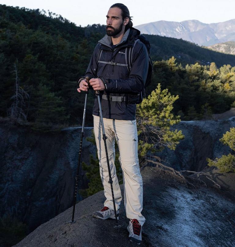 Men's Silver Ridge Utility Convertible Hiking Trousers, Color: Ancient Fossil, image 9