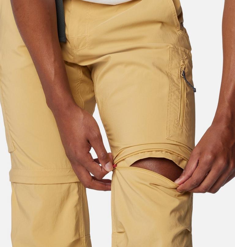 Men's Silver Ridge Utility Convertible Walking Trousers, Color: Light Camel, image 6