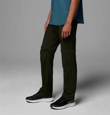 Men's Silver Ridge Utility Convertible Walking Trousers, Color: Greenscape, image 4