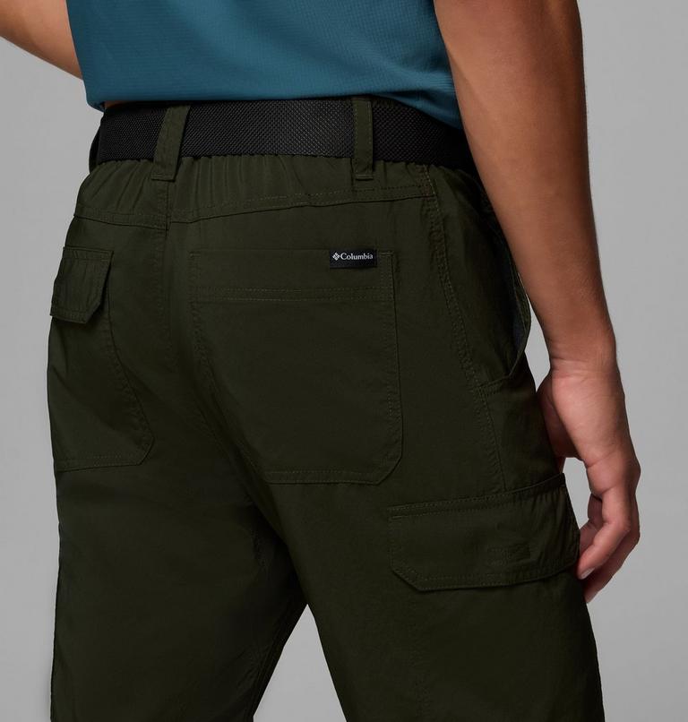 Men's Silver Ridge Utility Convertible Hiking Trousers, Color: Greenscape, image 8