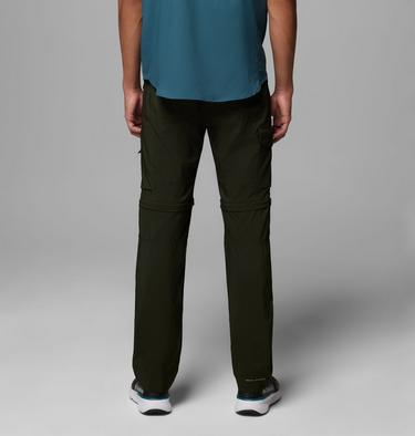 Men's Silver Ridge Utility Convertible Walking Trousers, Color: Greenscape, image 3