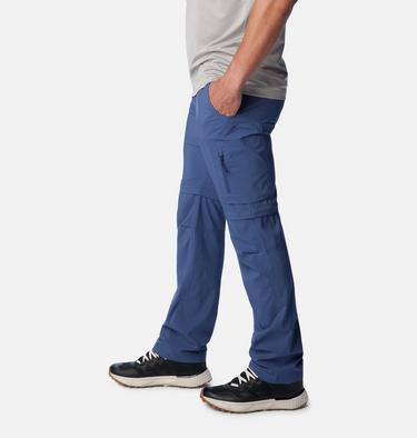 Men's Silver Ridge Utility Convertible Hiking Trousers, Color: Dark Mountain, image 3