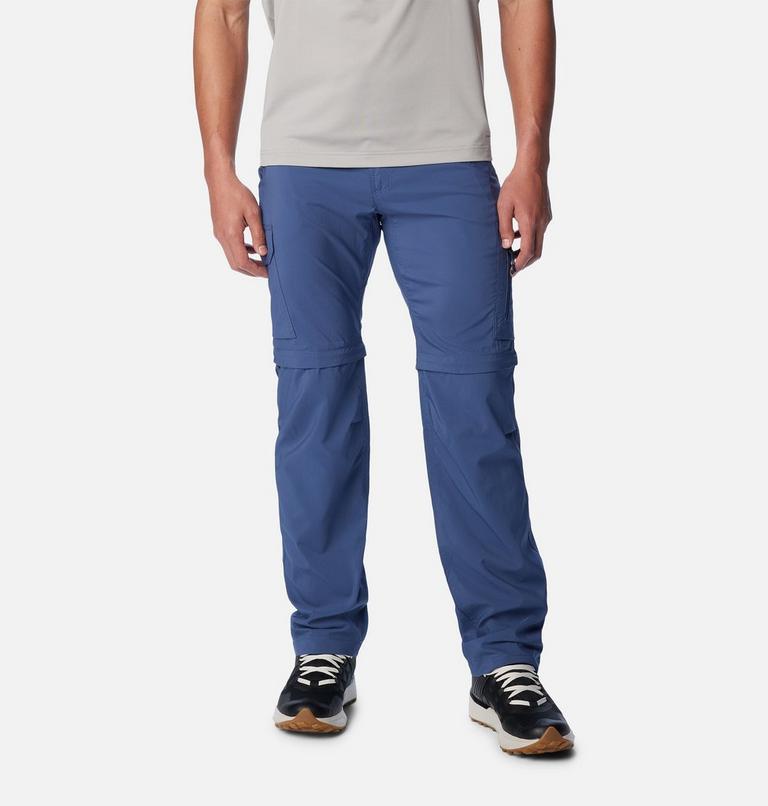 Men's Silver Ridge Utility Convertible Hiking Trousers, Color: Dark Mountain, image 1