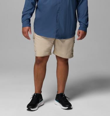 Men's Silver Ridge Utility Convertible Hiking Trousers - Extended size, Color: Ancient Fossil, image 4