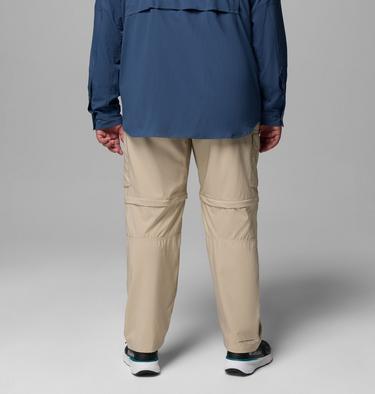 Men's Silver Ridge Utility Convertible Hiking Trousers - Extended size, Color: Ancient Fossil, image 2