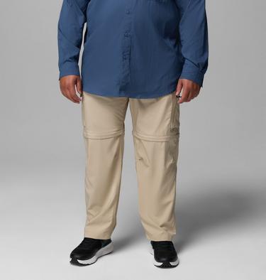 Men's Silver Ridge Utility Convertible Hiking Trousers - Extended size, Color: Ancient Fossil, image 1