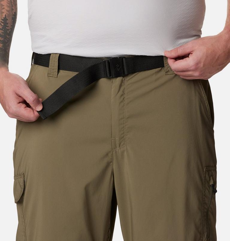 Men's Silver Ridge Utility Convertible Hiking Trousers - Extended size, Color: Stone Green, image 4