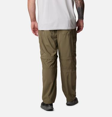 Men's Silver Ridge Utility Convertible Hiking Trousers - Extended size, Color: Stone Green, image 4