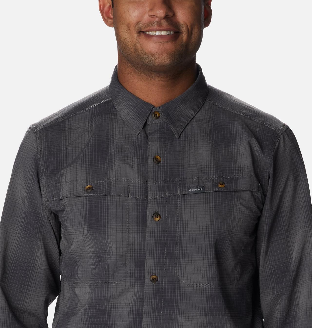 Men's Newton Ridge™ II Plaid Long Sleeve Shirt 4