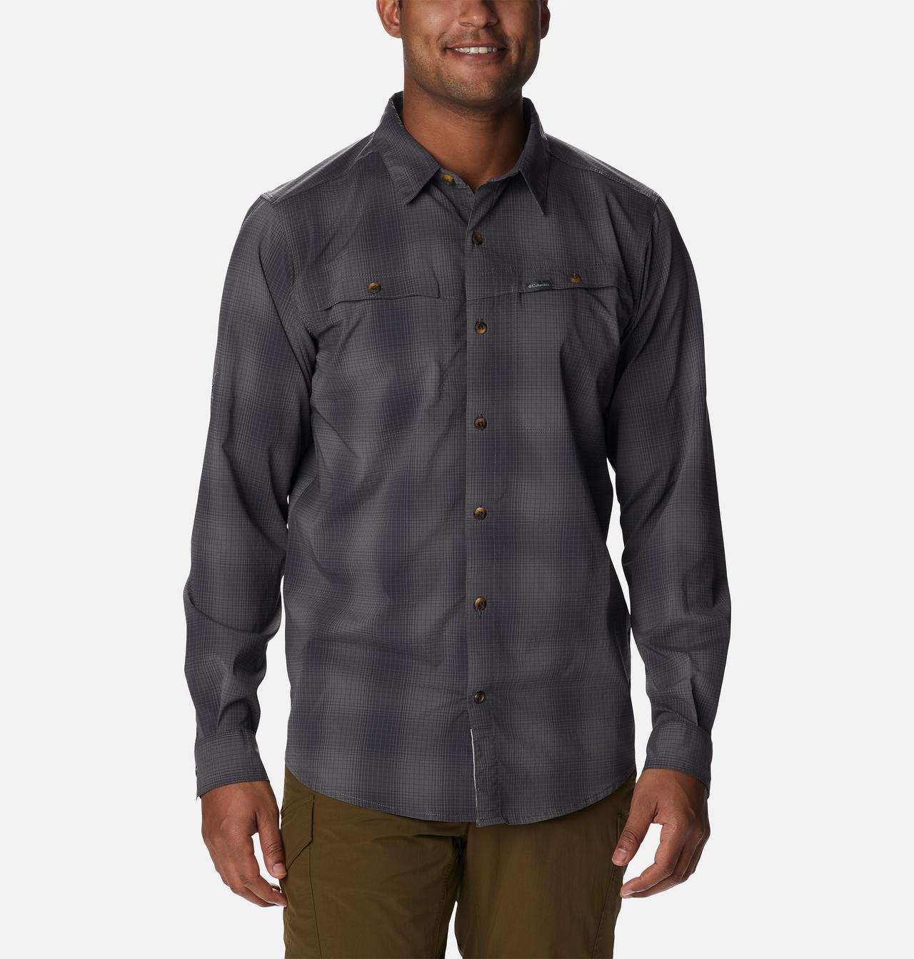 Men's Newton Ridge™ II Plaid Long Sleeve Shirt 1