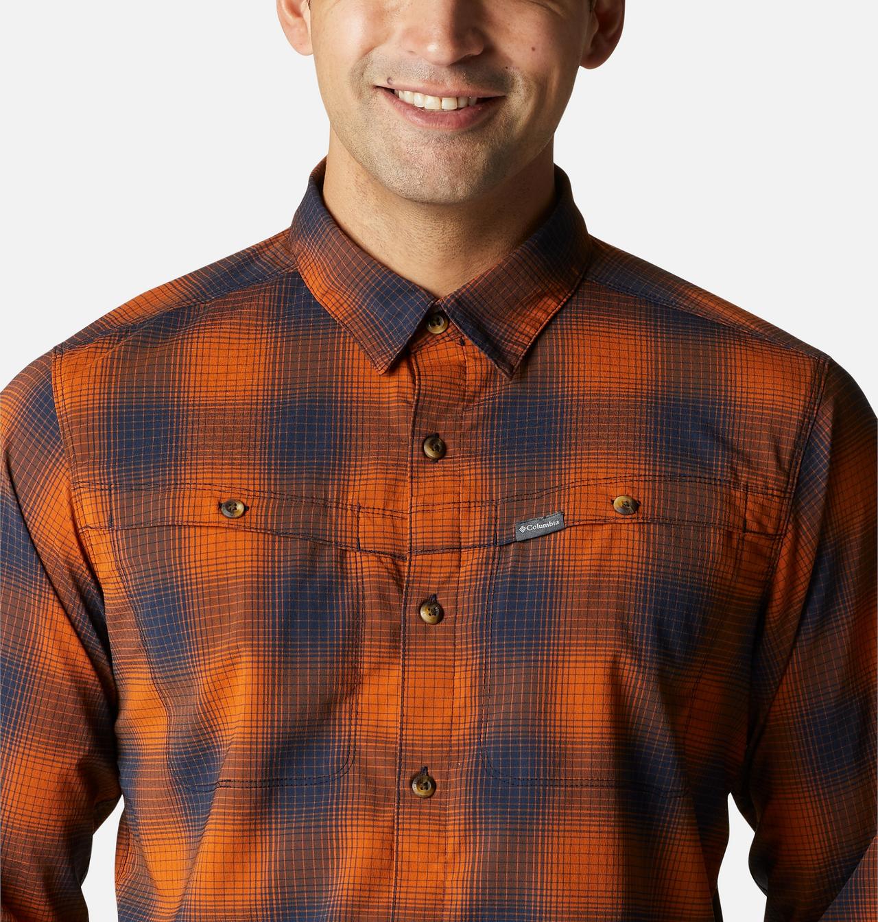 Men's Newton Ridge™ II Plaid Long Sleeve - Tall 4