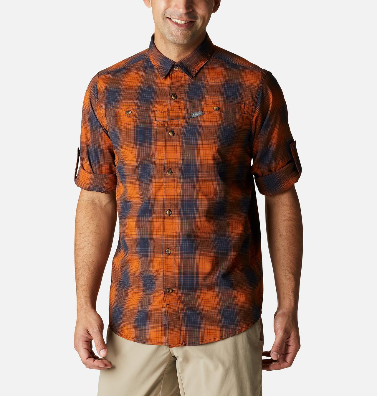 Men's Newton Ridge™ II Plaid Long Sleeve - Tall 6