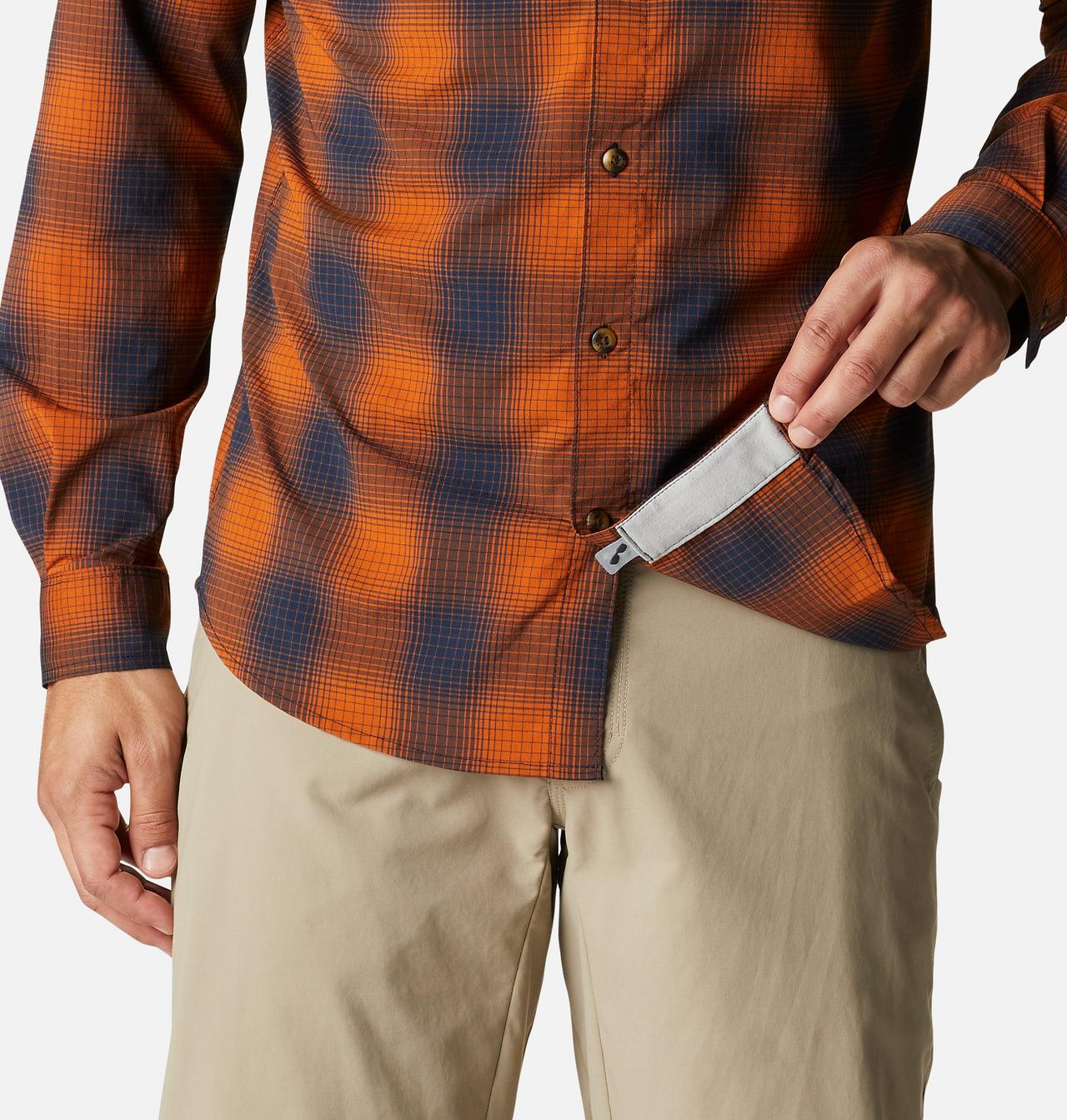 Men's Newton Ridge™ II Plaid Long Sleeve - Tall 7