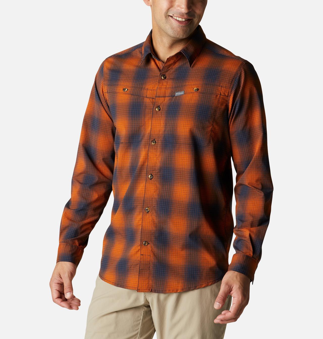 Men's Newton Ridge™ II Plaid Long Sleeve - Tall 1