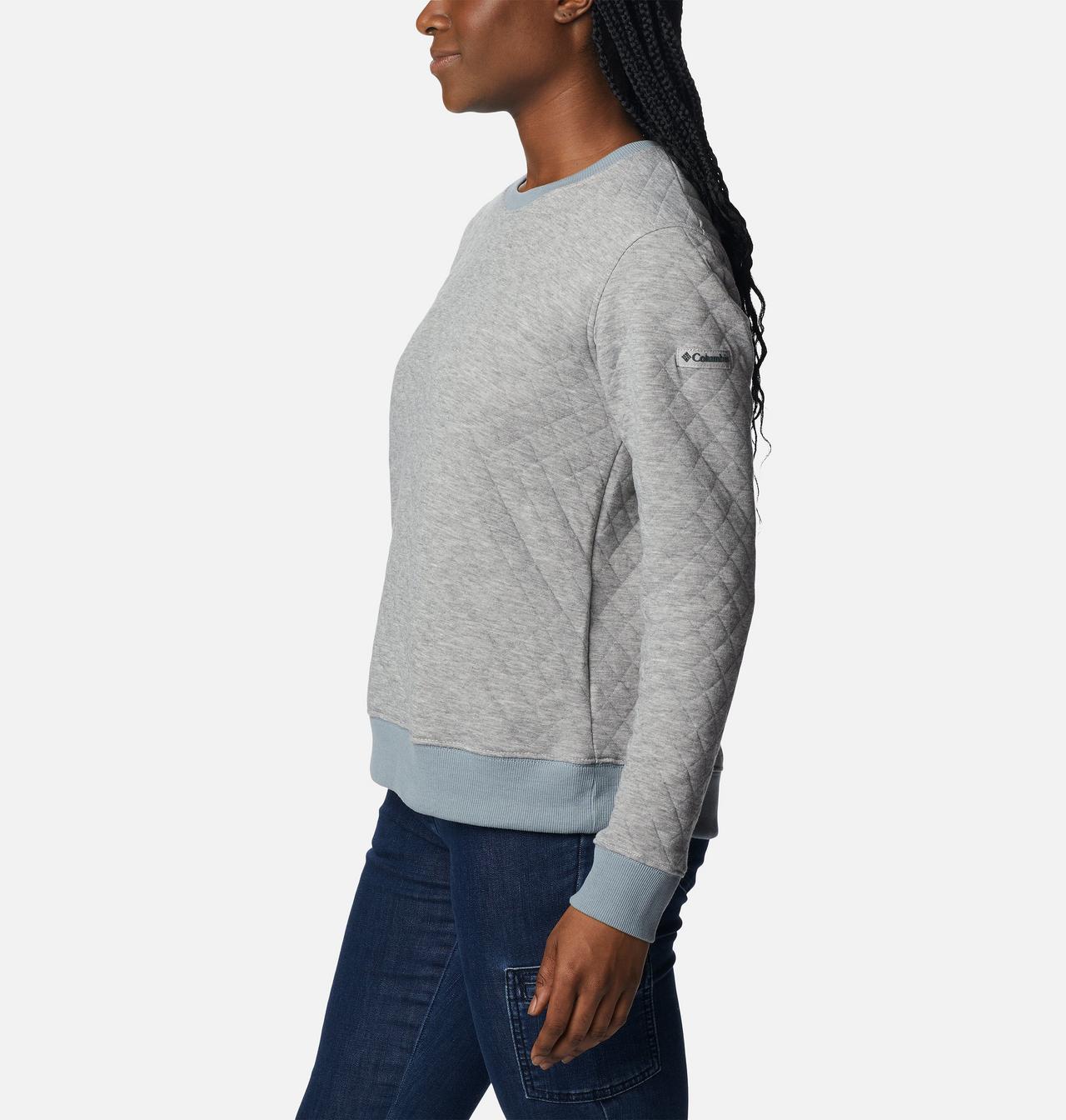 Women's Columbia Lodge™ Quilted Crew Sweatshirt 3