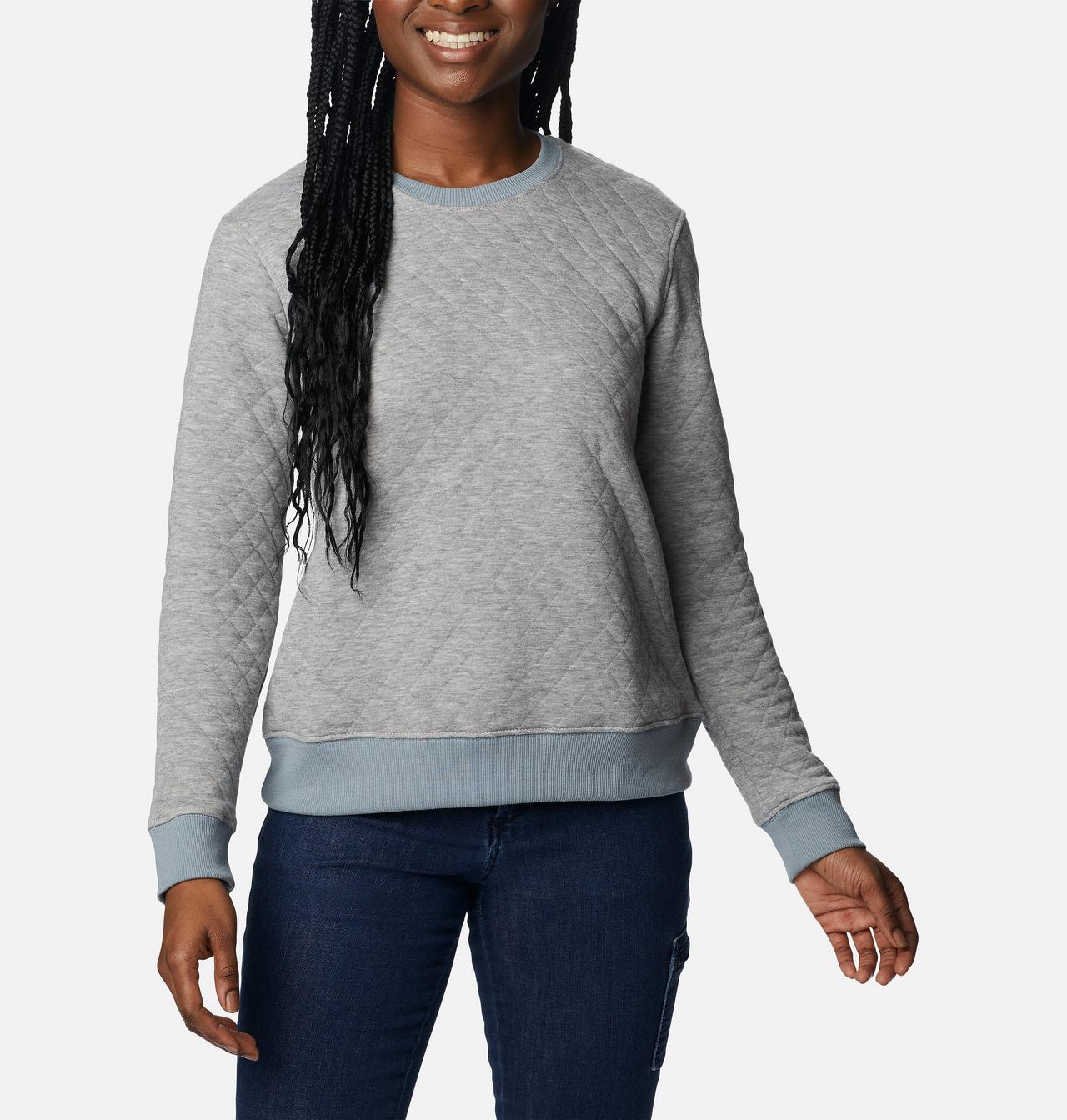 Women's Columbia Lodge™ Quilted Crew Sweatshirt 5