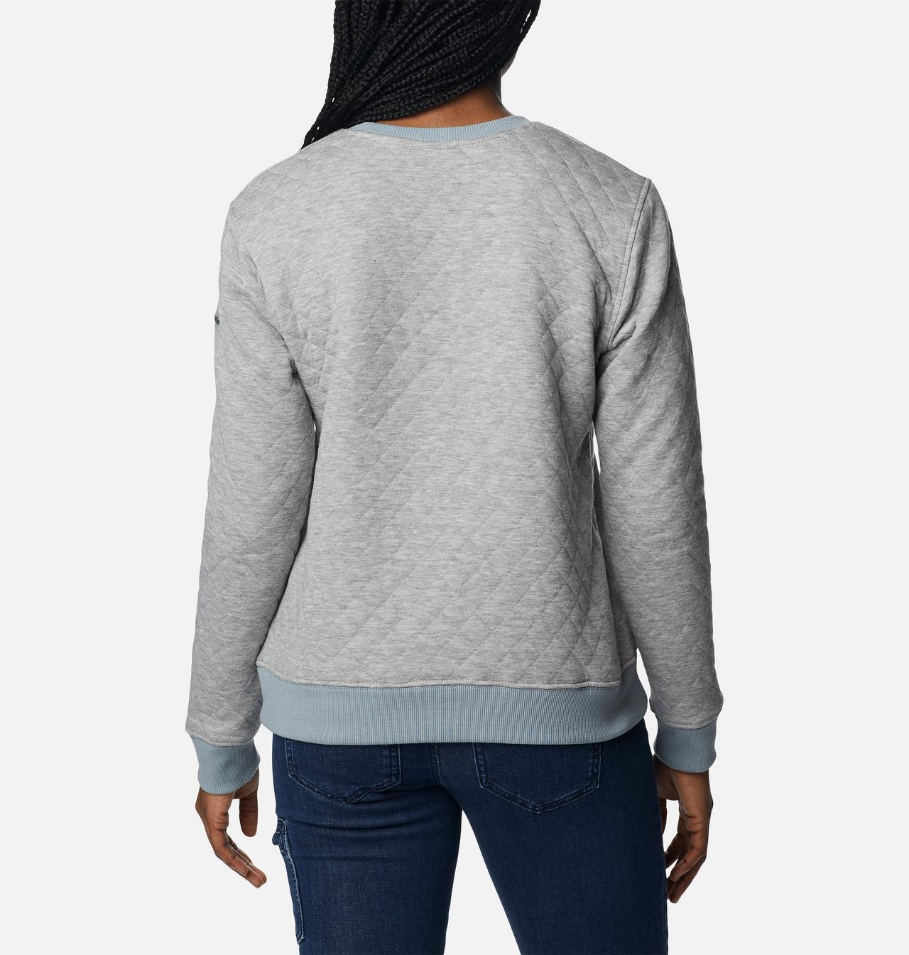 Women's Columbia Lodge™ Quilted Crew Sweatshirt 2