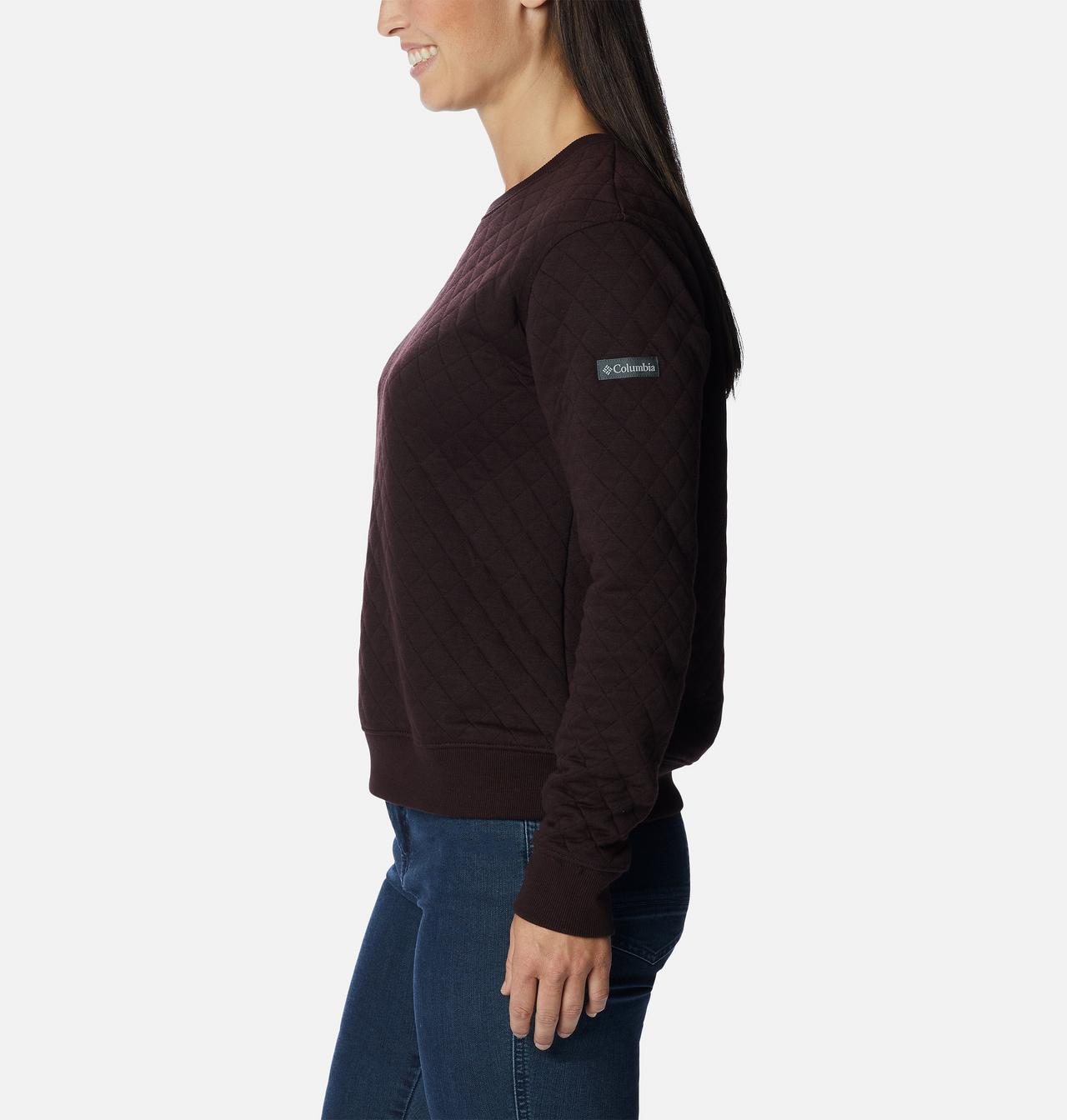 Women's Columbia Lodge™ Quilted Crew Sweatshirt 3