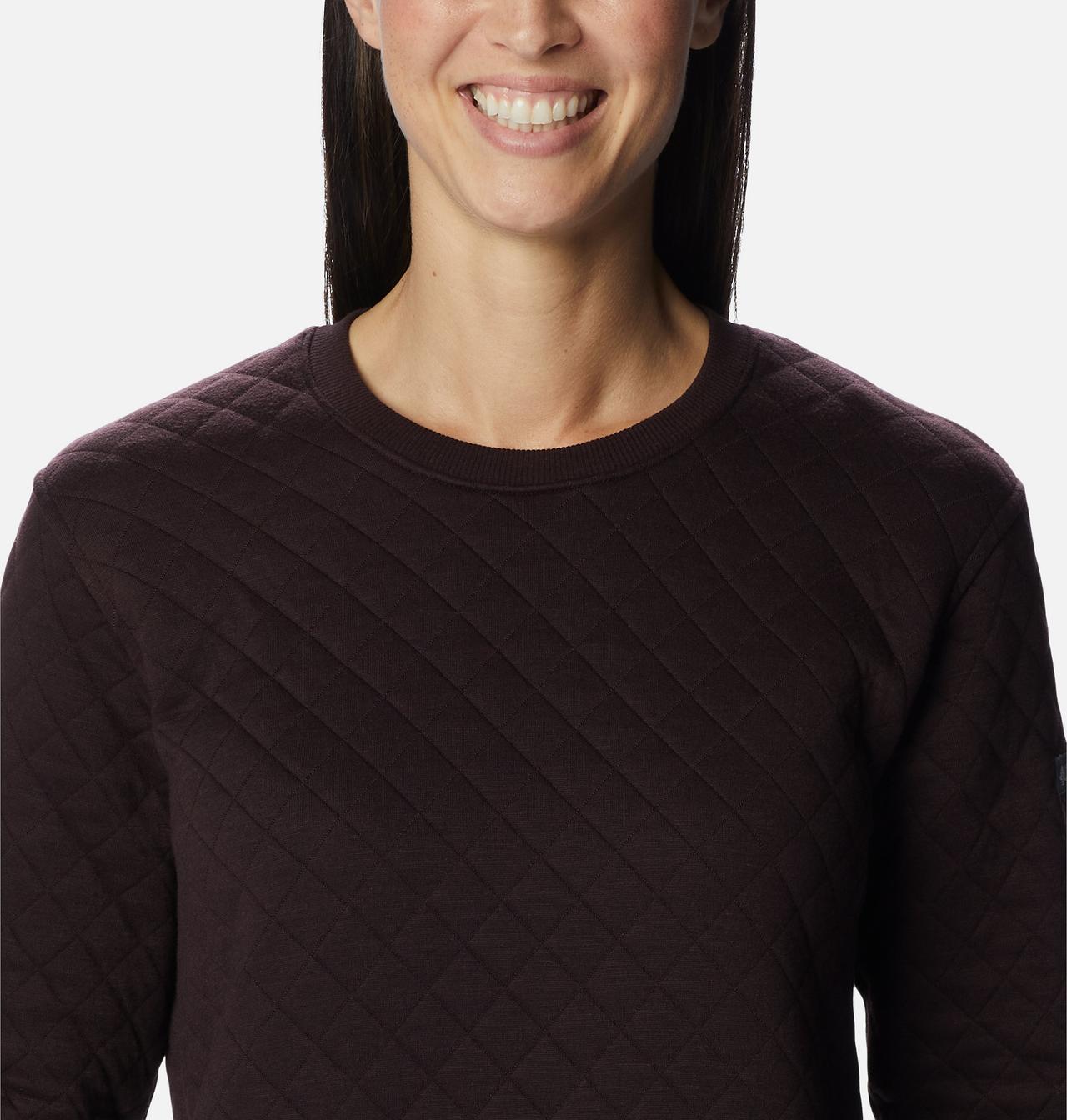 Women's Columbia Lodge™ Quilted Crew Sweatshirt 4