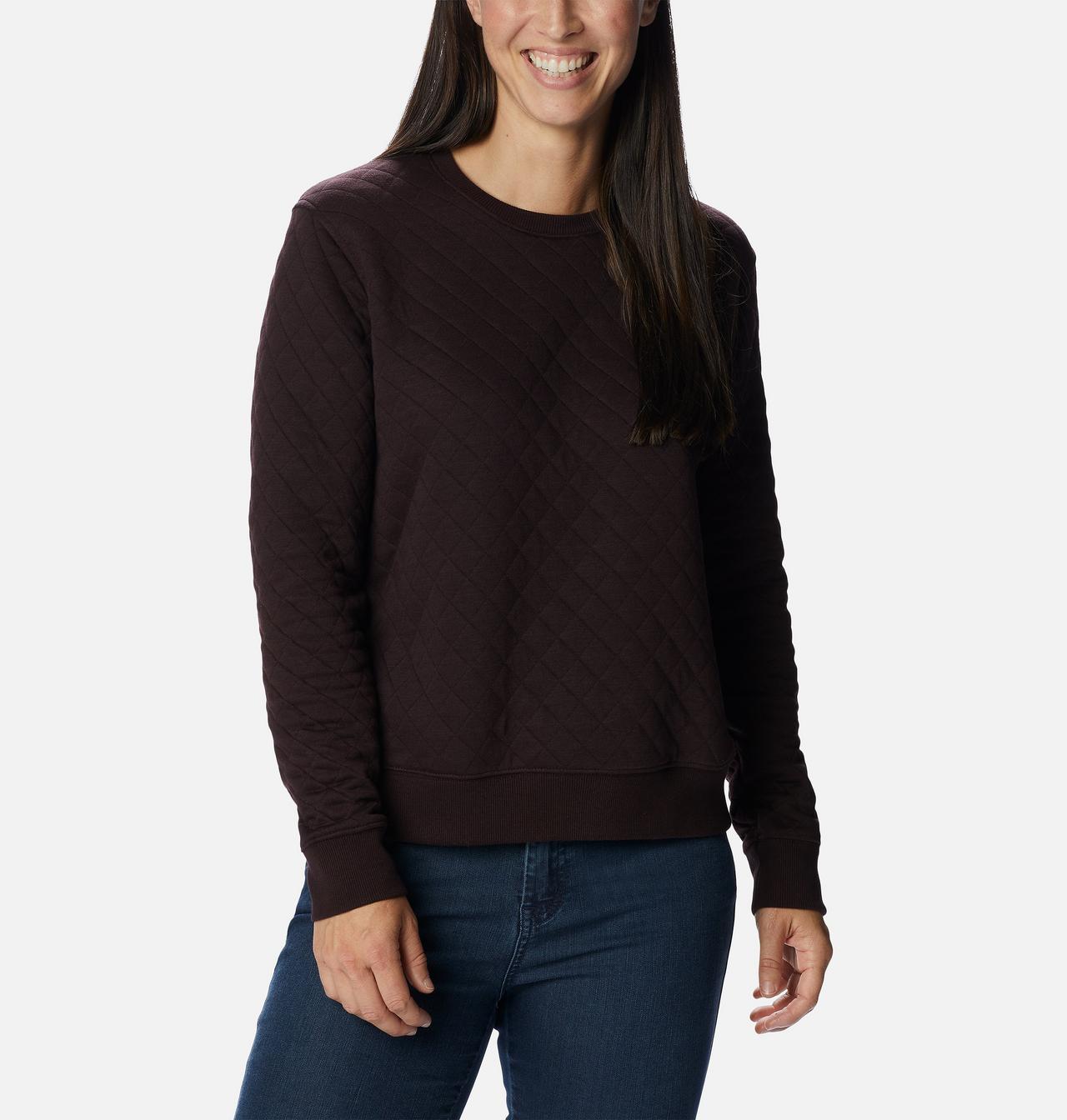 Women's Columbia Lodge™ Quilted Crew Sweatshirt 5