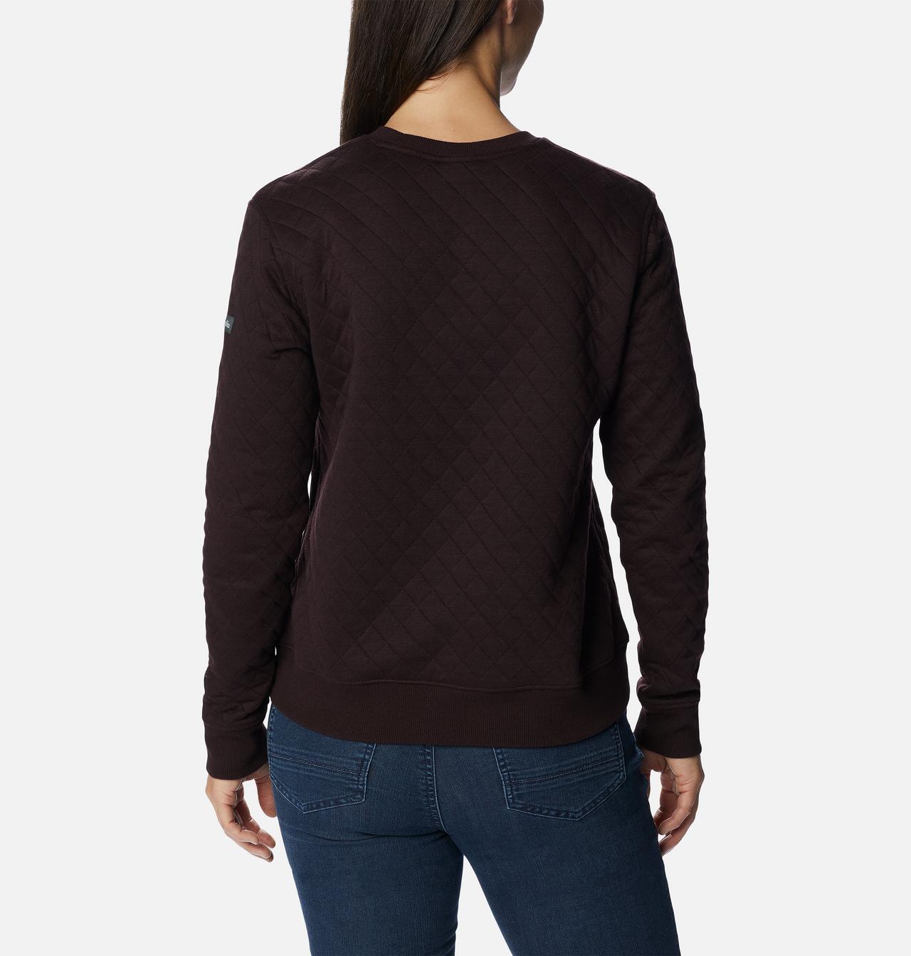 Women's Columbia Lodge™ Quilted Crew Sweatshirt 2