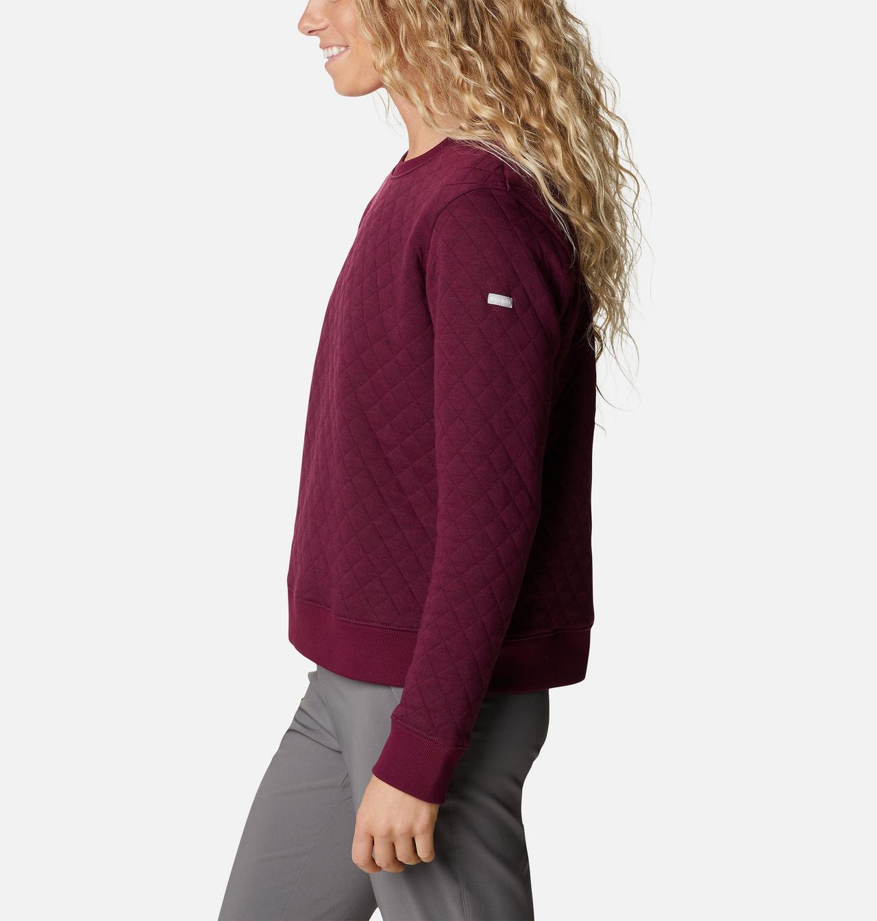 Women's Columbia Lodge™ Quilted Crew Sweatshirt 3