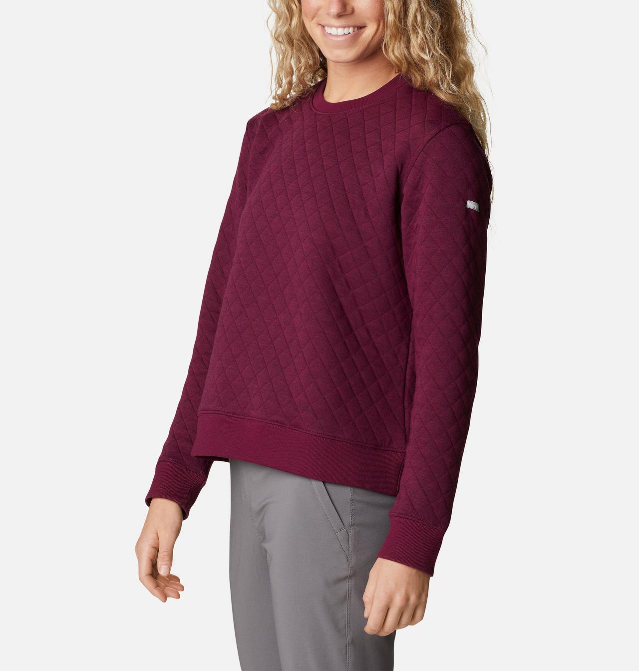 Women's Columbia Lodge™ Quilted Crew Sweatshirt 5