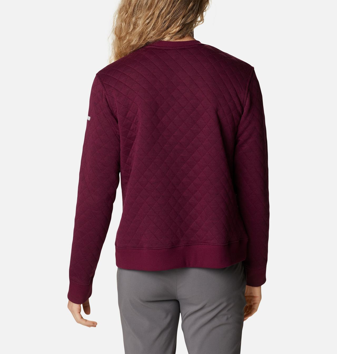 Women's Columbia Lodge™ Quilted Crew Sweatshirt 2