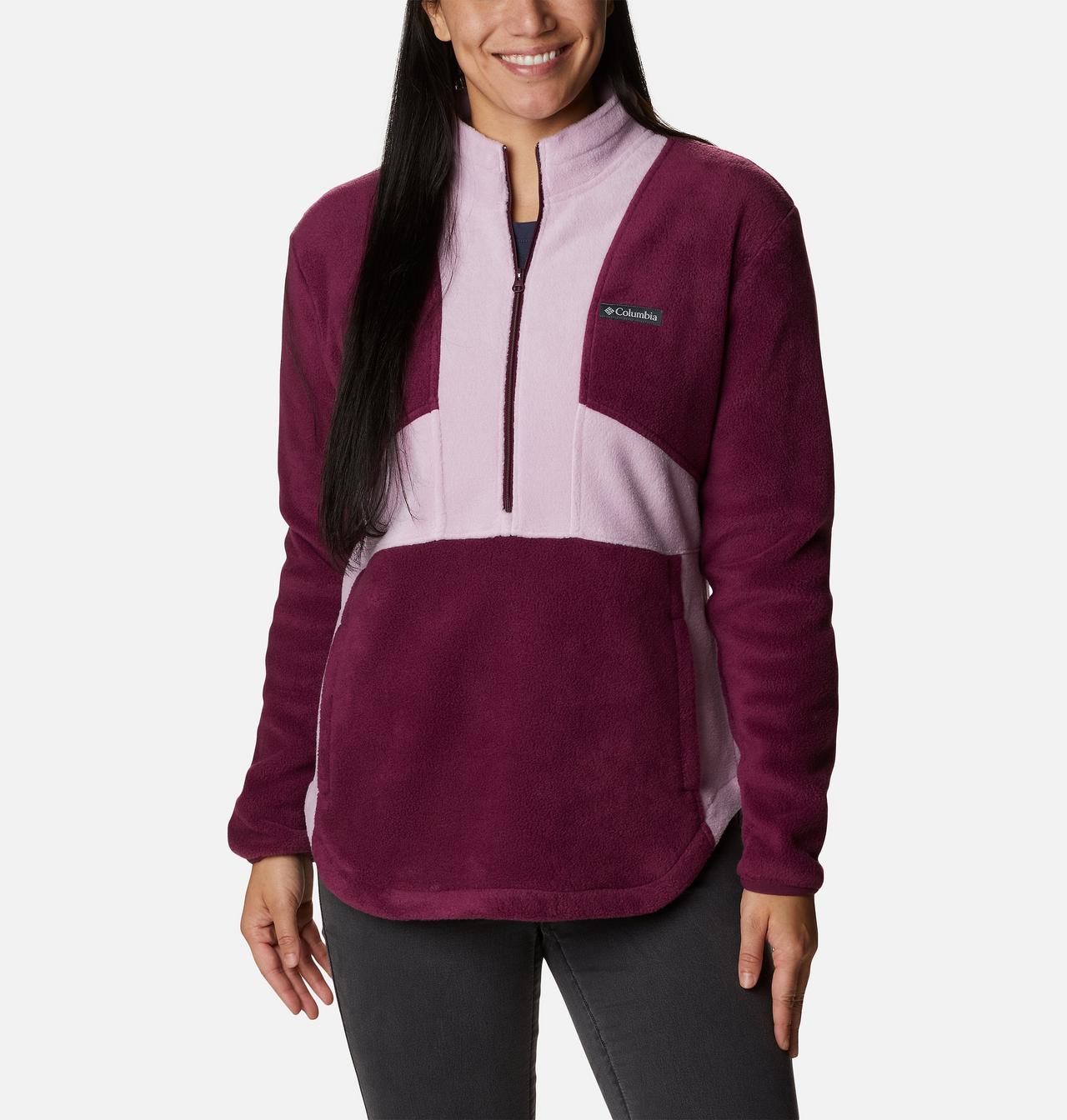 Women's Benton Springs™ Colorblock Half Zip Fleece Pullover 1