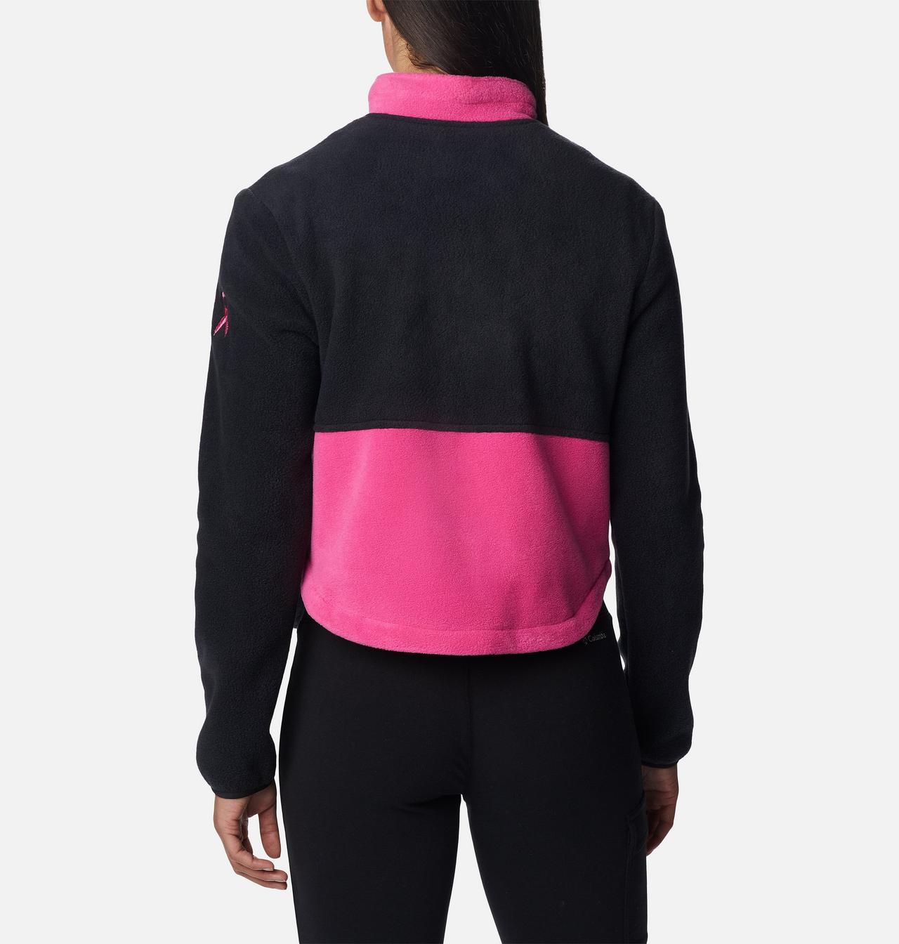 Women's Tested Tough In Pink™ Colorblock Full Zip Fleece Jacket 2