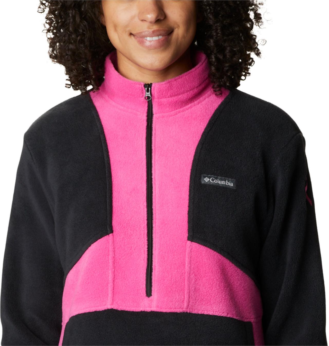 Chandail polaire à demi-zip Tested Tough In Pink™ Colorblock Femme 4