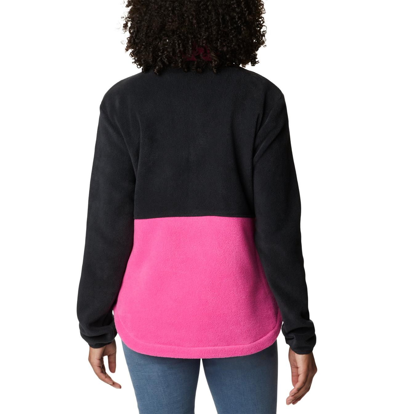 Chandail polaire à demi-zip Tested Tough In Pink™ Colorblock Femme 2